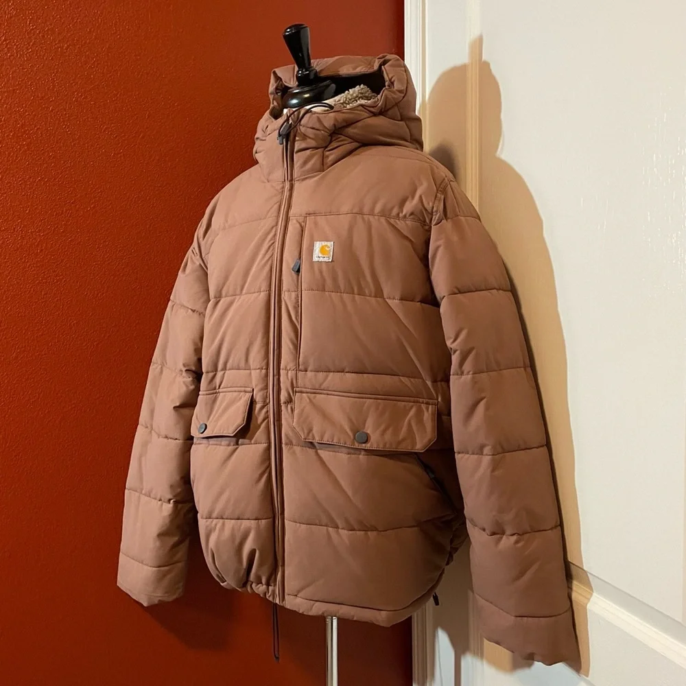 Carhartt Women’s Montana Sherpa Lined‎ Full Zip Gorpcore Work Puffer Jacket